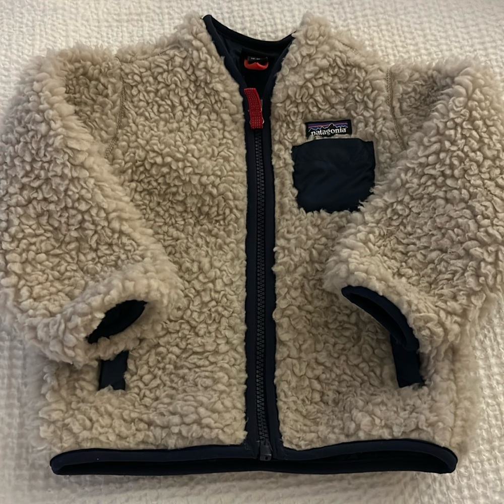 PATAGONIA BABY- Retro-X Fleece Jacket. 12-18 months.